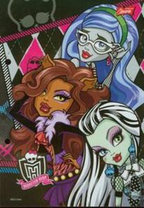 Wkad do segregatora Monster High A5 20 kartek - 2857650593