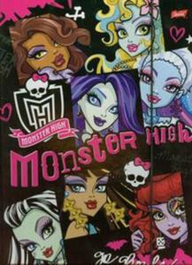 Teczka z gumk Monster High A4 - 2857650594