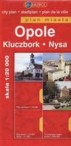 PLAN M.- OPOLE KLUCZBORK NYSA 1:20000 9788374754668 - 2857650658