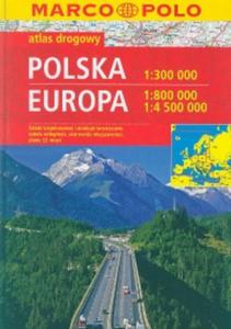 ATLAS SAM.- EUROPA +POLSKA OP MARCO POLO 1:800 000 9783829767750