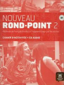 Nouveau Rond-Point 2 B1 zeszyt wicze z plyt CD - 2857650702