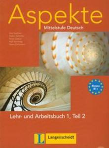 Aspekte 1 Lehr- und Arbeitsbuch Teil 2 z pyt CD - 2857650999