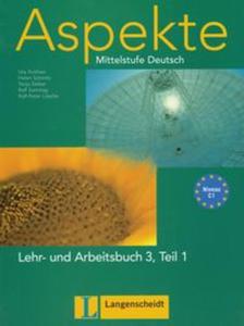 Aspekte 3 Lehr- und Arbeitsbuch Teil 1 z 2 pytami CD - 2857651206