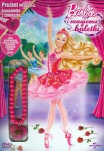 Barbie i magiczne baletki + bransoletka z zawieszk - 2857651245