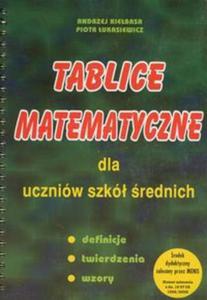 Tablice matematyczne dla uczniw szk rednich - 2857651483