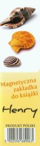 Magnetyczna zakadka do ksiki Muszle