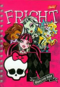 Notes spiralny Monster High A6 Fright - 2857652580