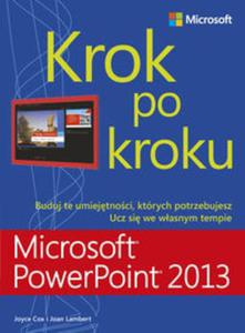 Microsoft PowerPoint 2013 Krok po kroku - 2857652744