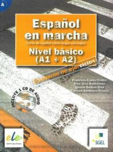 Espanol en marcha Nivel basico A1+A2 wiczenia + CD Audio - 2857653184