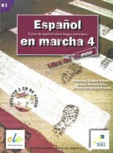 Espanol en marcha 4 podrcznik z 2 pytami CD - 2857653218