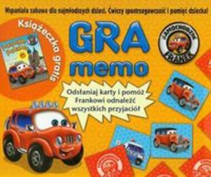 Gra memo Samochodzik + ksika - 2857653501