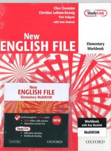 New English File Elementary. Workbook (with Key Booklet, MultiROM) - 2857653793