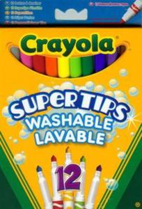 Crayola Flamastry spieralne pastelowe Supertips 12 szt - 2857654038