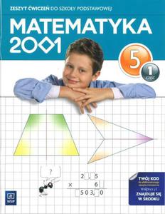 Matematyka 2001 Klasa 5 szkoa podstawowa cz 1 Zeszyt wicze - 2857655357