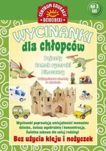 Wycinanki dla chopcw Pojazdy, zamek rycerski, dinozaury - 2857655682