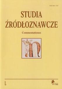 Studia rdoznawcze Commentationes - 2857655974