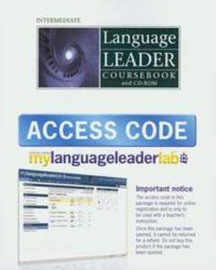 Language Leader Intermediate Coursebook z pyt CD i kodem dostpu do strony internetowej - 2857656387