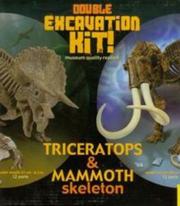 Wykopaliska 2-pack Triceratops i Mamut - 2857656461