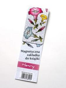 Magnetyczna zakadka do ksiki Henry UV Lilie - 2857656574