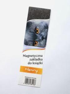 Magnetyczna zakadka do ksiki Henry UV Kot