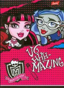 Zeszyt Monster High w trzy linie 16 stron A5