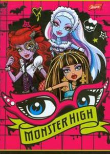 Zeszyt Monster High w trzy linie 16 stron A5 oczy - 2857657429