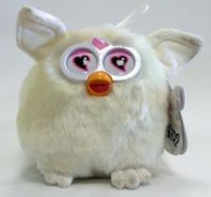 Furby pluszak z zawieszk biay - 2857658901