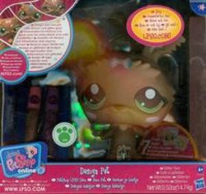 Littlest Pet Shop zwierztko do dekorowania z brokatem