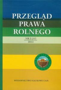 Przegld Prawa Rolnego 2/11/2012