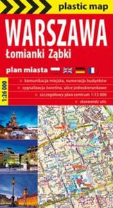 Warszawa.Foliowany plan miasta. 1:26 000 - 2857659580