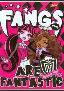 Zeszyt Monster High w linie 32 strony A5 - 2857660193