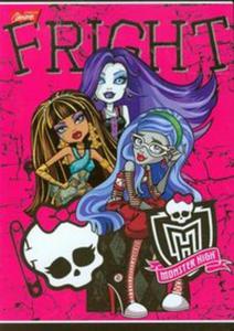Zeszyt Monster High w linie 32 strony A5 Fright