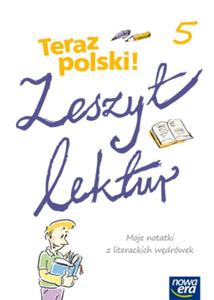 TERAZ POLSKI Klasa 5 SP Jzyk polski Zeszyt lektur - 2857660822