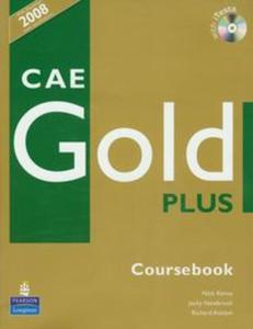 CAE Gold Plus Coursebook z pyt CD - 2857662336