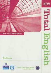 New Total English Pre-Intermedia Workbook z pyt CD - 2857662344