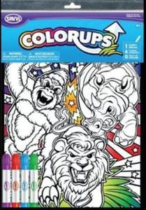 Colorups Dzikie zwierzta kolorowanka dua - 2857662395