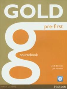 Gold Pre-First Coursebook z pyt CD - 2857662605