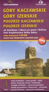 Gry Kaczawskie Gry Izerskie Pogrze Kaczawskie Pogrze Izerskie mapa turystyczna 1: 50 000 - 2857662660