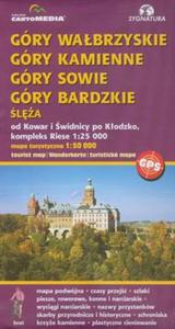 Gry Wabrzyskie Gry Kamienne Gry Sowie Gry Bardzkie la mapa turystyczna 1:25 000 - 2857662661