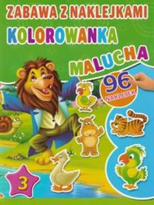 Kolorowanka malucha z naklejkami cz. 3 Zielona - 2857662817