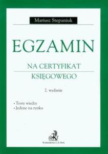 Egzamin na certyfikat ksigowego - 2857664474