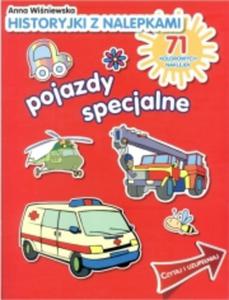 Historyjki z nalepkami. Pojazdy specjalne. - 2857664985