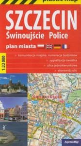 Szczecin winoujcie Police Plan miasta 1:22 000 - 2857665662