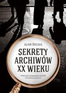 Sekrety archiww XX wieku - 2857665744