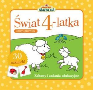 wiat 4-latka. Zeszyt 1. Akademia malucha - 2857667249