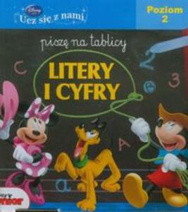 Disney Ucz si z nami Pisz na tablicy litery i cyfry - 2857667529