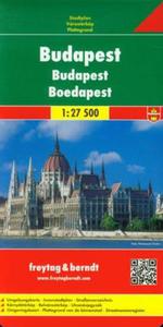 Budapeszt mapa 1:27 500 F&B - 2857667821