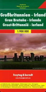 Wielka Brytania Irlandia mapa drogowa 1:900 000 - 2857667843