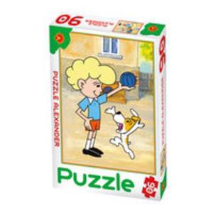 Puzzle 90 Reksio zabawa z chopcem - 2857668194