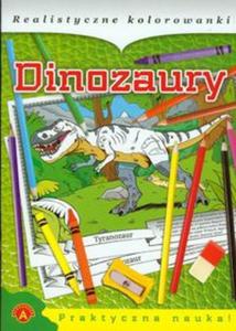 Realistyczne kolorowanki Dinozaury - 2857668340